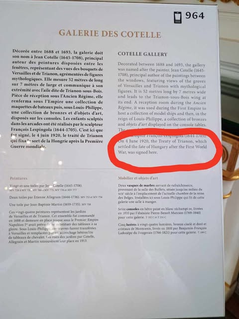 Itt lett aláírva a békeszerződés