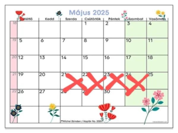 A májusi ünnepi hét